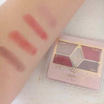 【旧品】パーフェクトスタイリストアイズ/キャンメイク/アイシャドウパレットを使ったクチコミ(1枚目)