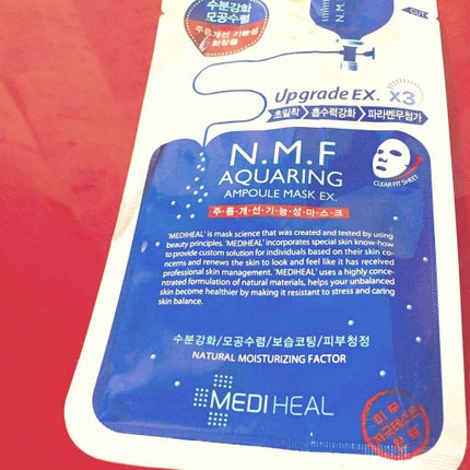 N.M.FアクアアンプルマスクJEX/MEDIHEAL/シートマスク・パックを使ったクチコミ(1枚目)
