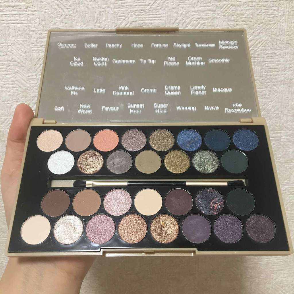 30アイシャドウパレット フォーチュンフェイバーズ ザブレイブ/MAKEUP REVOLUTION/アイシャドウパレットを使ったクチコミ（1枚目）