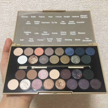 30アイシャドウパレット フォーチュンフェイバーズ ザブレイブ/MAKEUP REVOLUTION/アイシャドウパレットを使ったクチコミ(1枚目)