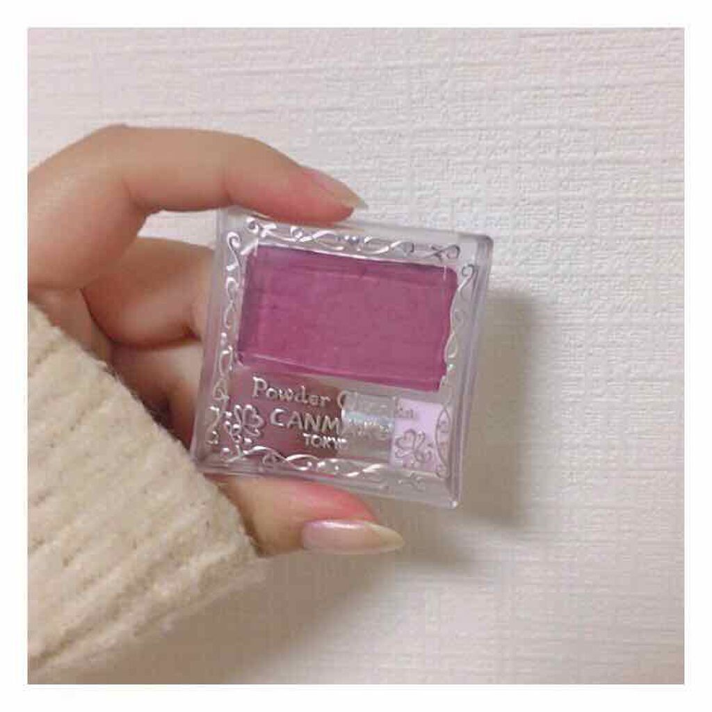 【旧品】パウダーチークス/キャンメイク/パウダーチークを使ったクチコミ(1枚目)