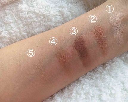 ブラウンシェードアイズN/KATE/アイシャドウパレットを使ったクチコミ(3枚目)