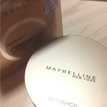 ピュアミネラル BB フレッシュクッション/MAYBELLINE NEW YORK/クッションファンデーションを使ったクチコミ（1枚目）