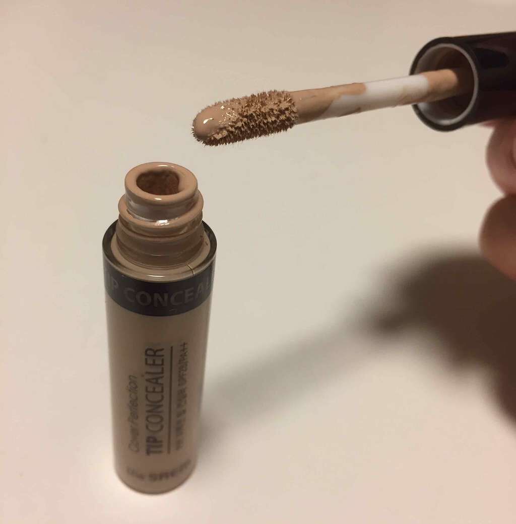 カバーパーフェクション チップコンシーラー/the SAEM/リキッドコンシーラーを使ったクチコミ(2枚目)