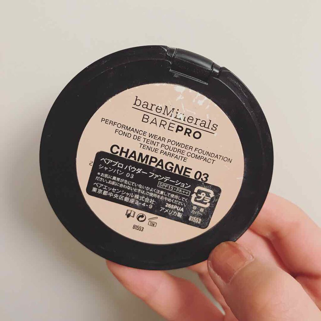 ベアプロ パウダー ファンデーション/bareMinerals/パウダーファンデーションを使ったクチコミ(3枚目)