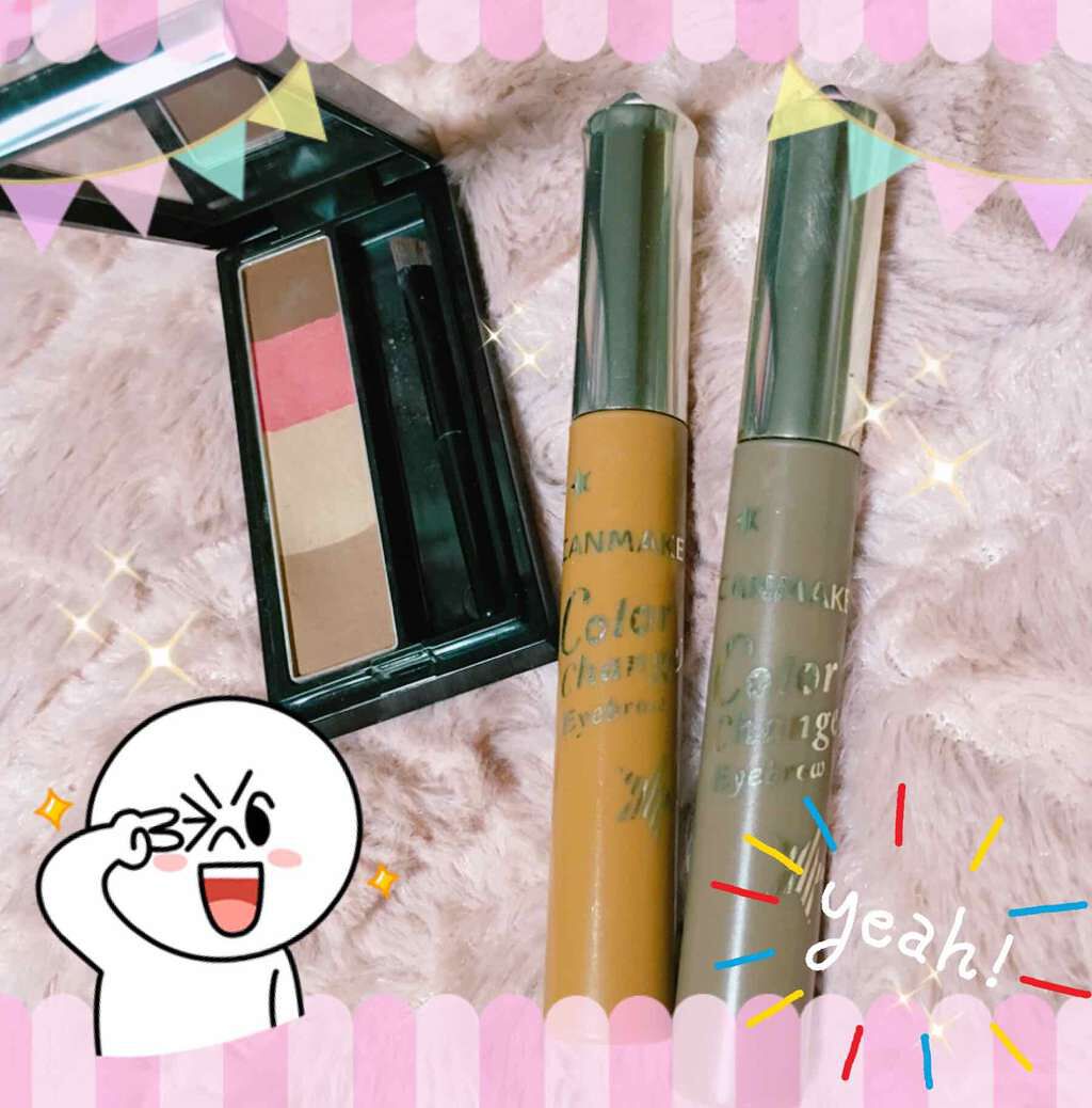 リシェ カラーリング アイブロウパウダー/Visée/パウダーアイブロウを使ったクチコミ（1枚目）