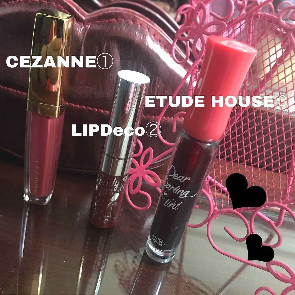 ディアダーリン ウォータージェルティント/ETUDE/リップティントを使ったクチコミ(1枚目)