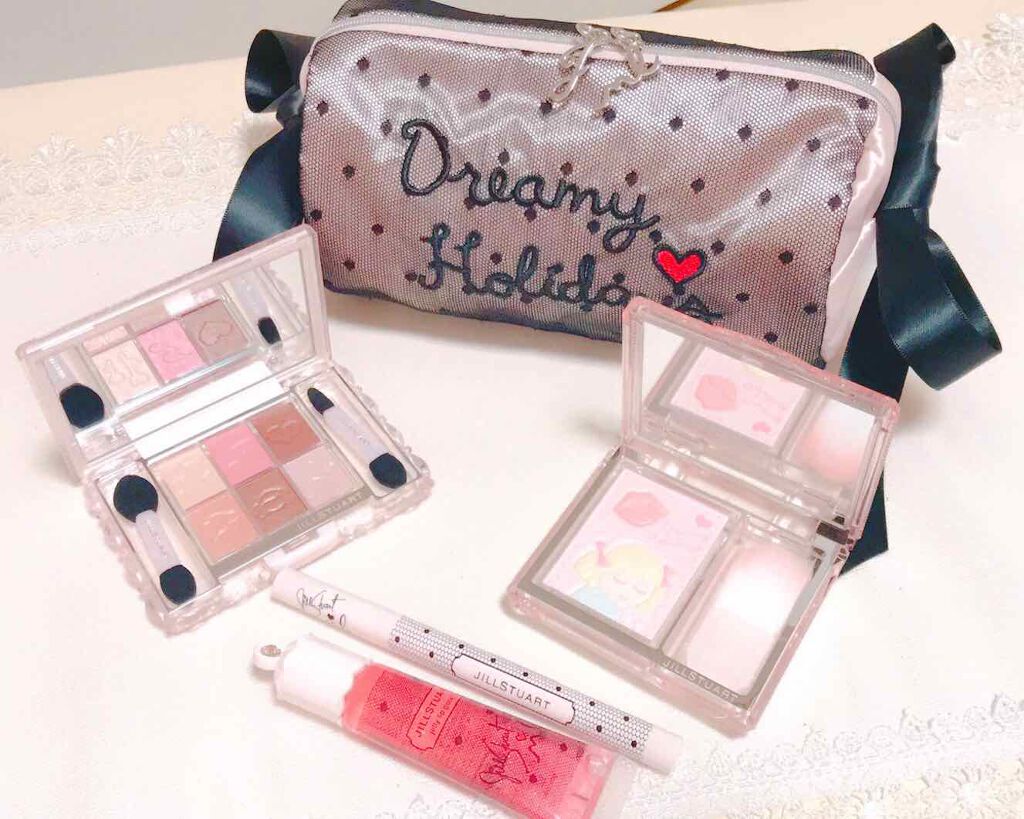 パジャマパーティコレクション (クリスマスコフレ 2017)/JILL STUART/メイクアップキットを使ったクチコミ(1枚目)