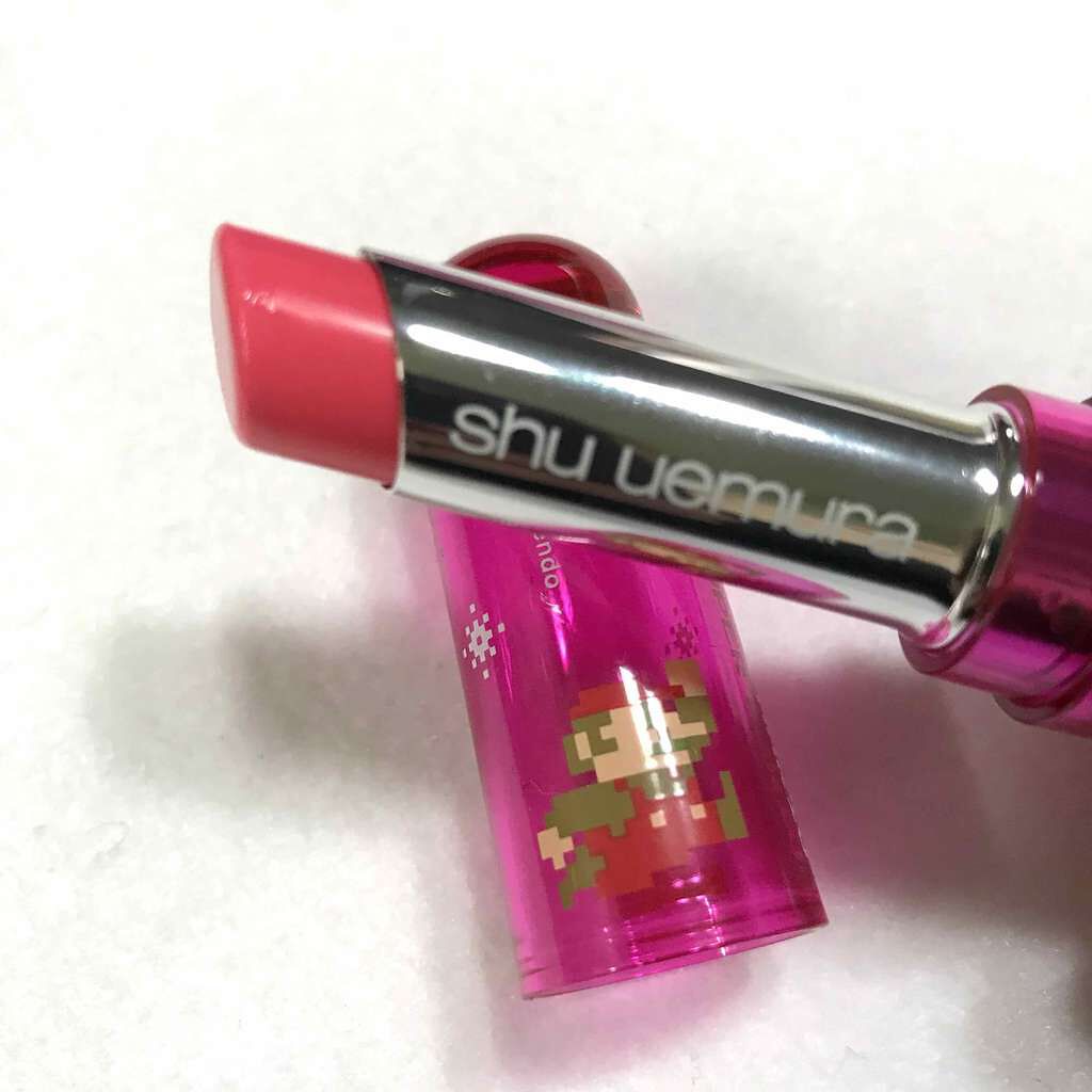 ルージュ アンリミテッド シアーシャイン/shu uemura/口紅を使ったクチコミ(2枚目)