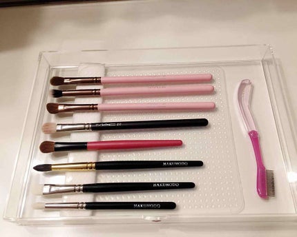 重なるアクリルケース・横型5段/無印良品/その他化粧小物を使ったクチコミ(1枚目)