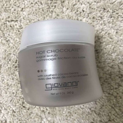 ジョヴァンニ シュガー ボディスクラブ ホットチョコレート/giovanni/ボディスクラブを使ったクチコミ(1枚目)