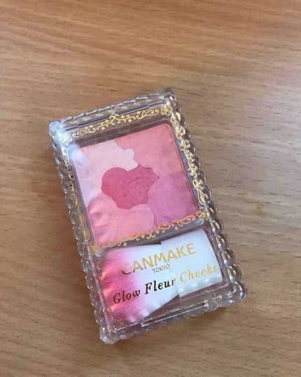 グロウフルールチークス/キャンメイク/パウダーチークを使ったクチコミ(1枚目)