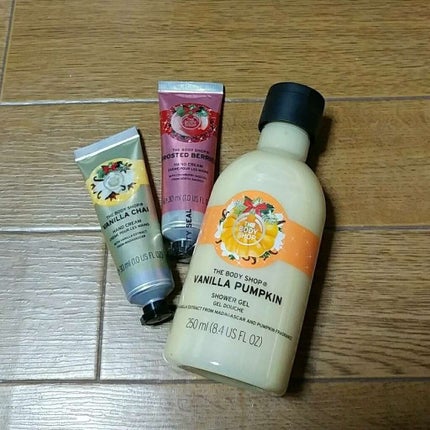シャワージェル バニラパンプキン/THE BODY SHOP/ボディソープを使ったクチコミ(1枚目)