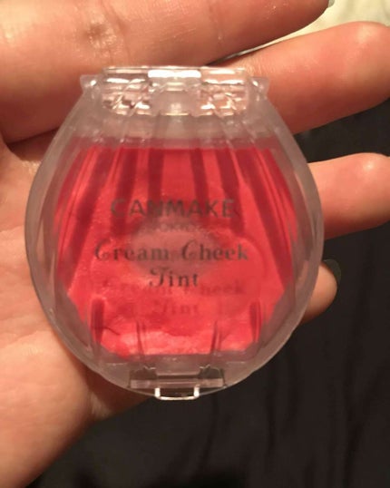 クリームチーク/キャンメイク/ジェル・クリームチークを使ったクチコミ(1枚目)