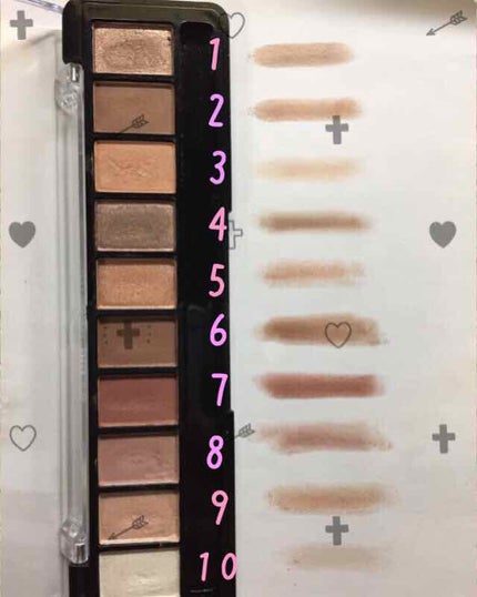 ナチュラルアイズ/マリブビューティー/アイシャドウパレットを使ったクチコミ(1枚目)