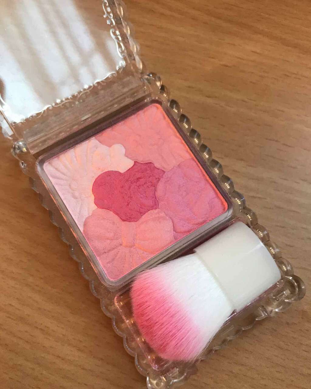 グロウフルールチークス/キャンメイク/パウダーチークを使ったクチコミ(2枚目)