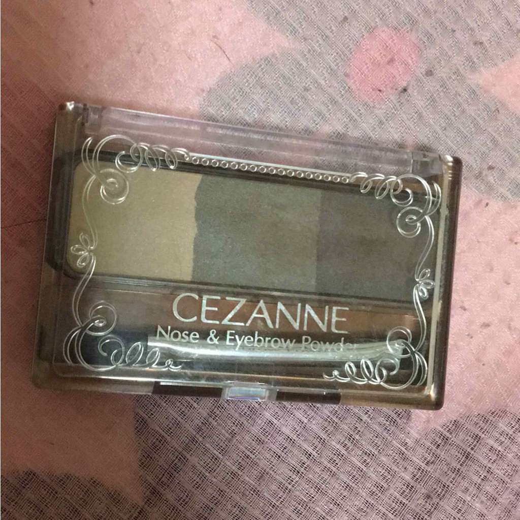 ノーズ＆アイブロウパウダー/CEZANNE/パウダーアイブロウを使ったクチコミ（1枚目）