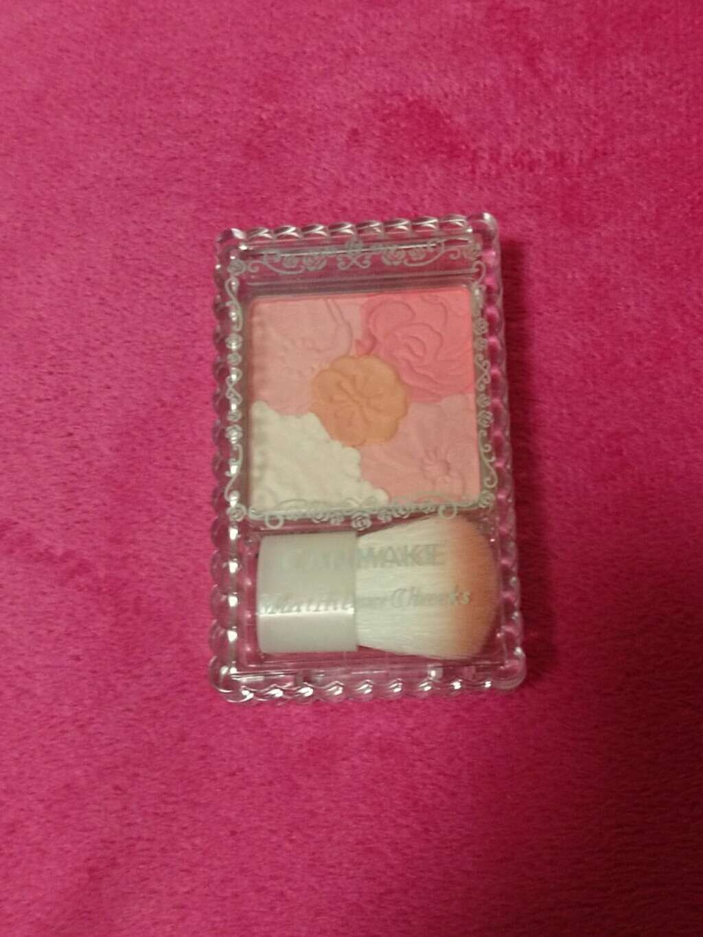 春姫 チークブラシ/DAISO/メイクブラシを使ったクチコミ（1枚目）