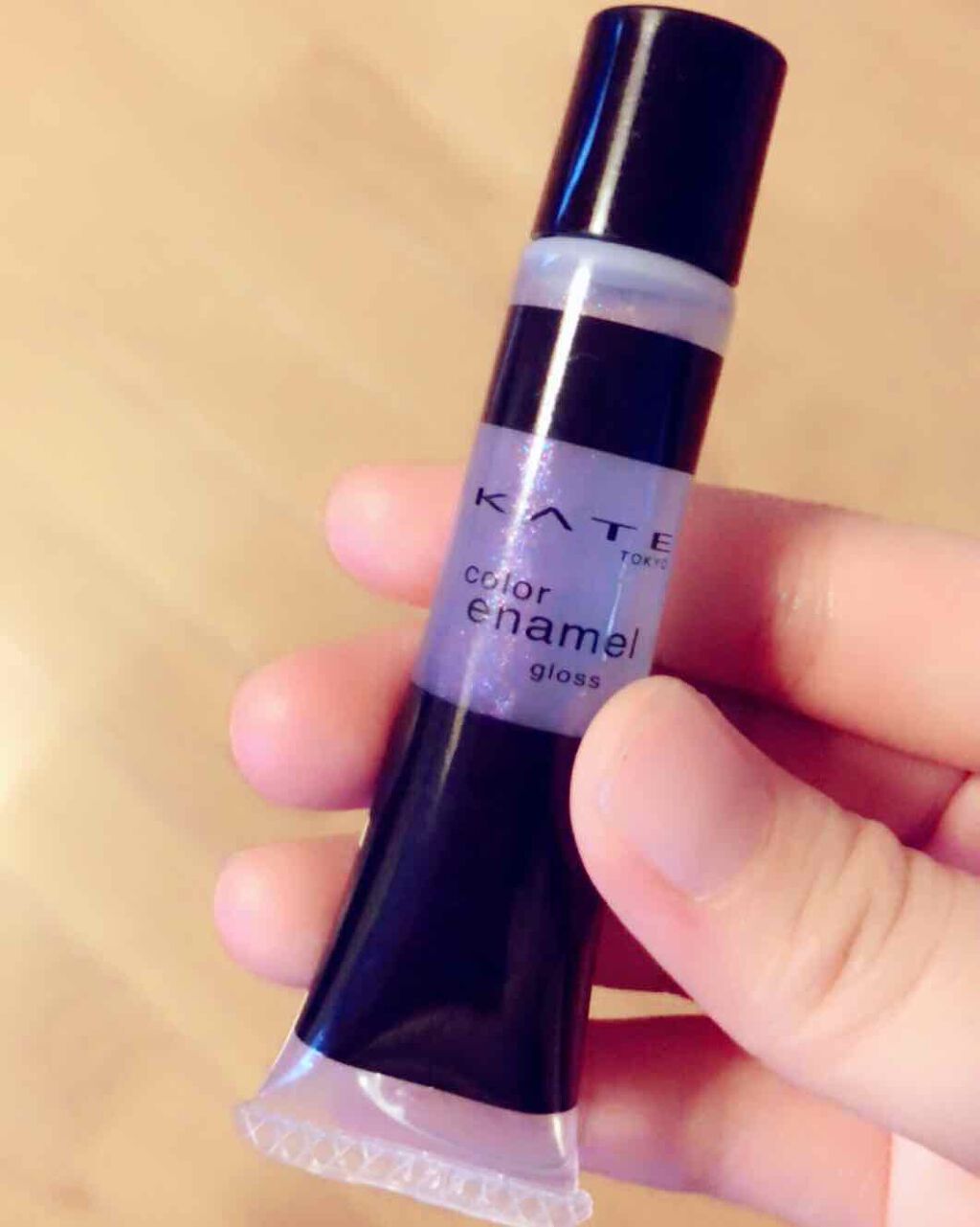 カラーエナメルグロス/KATE/リップグロスを使ったクチコミ(1枚目)