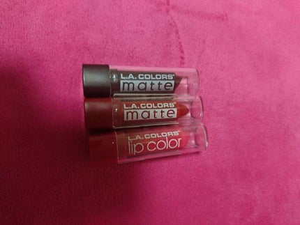 モイスチャーリッチ リップカラー/L.A.COLORS/口紅を使ったクチコミ(1枚目)