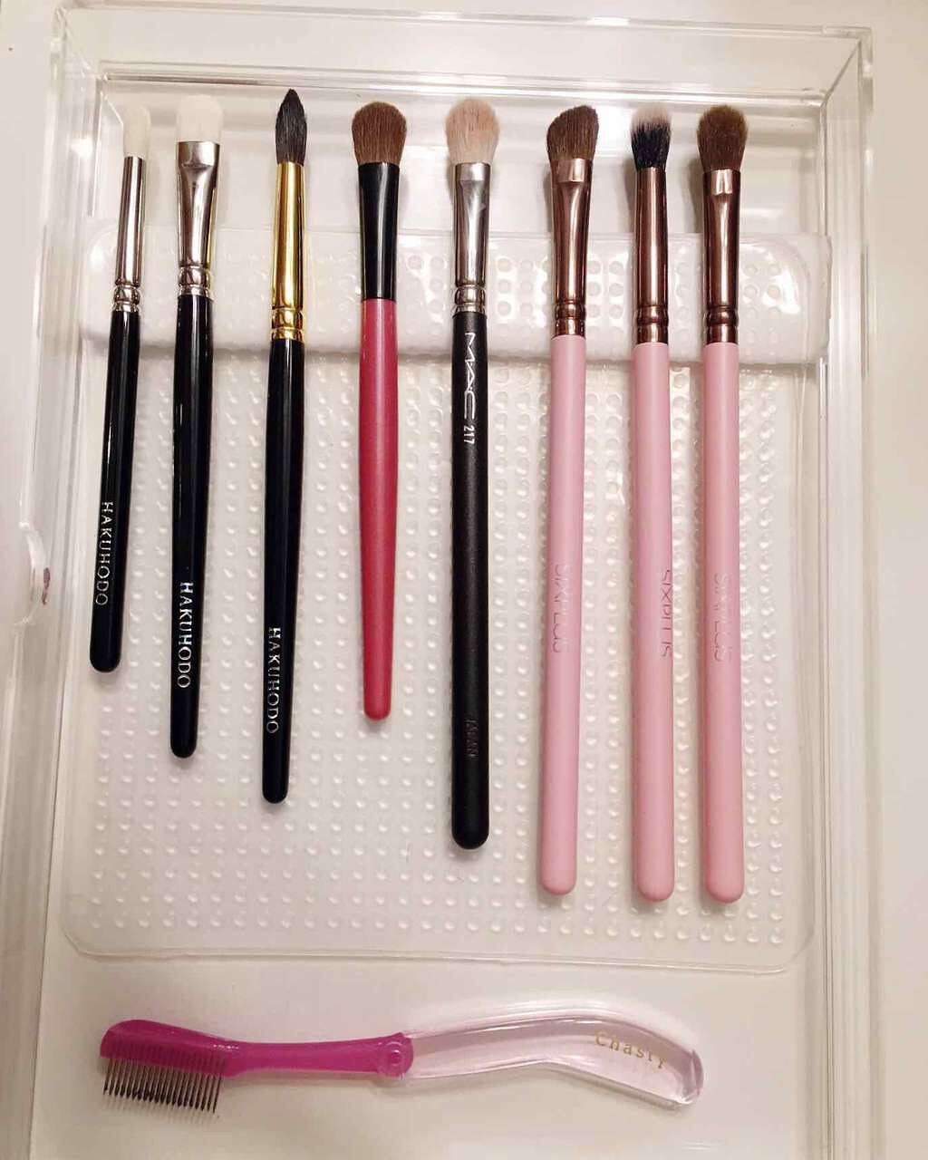 重なるアクリルケース・横型5段/無印良品/その他化粧小物を使ったクチコミ(2枚目)