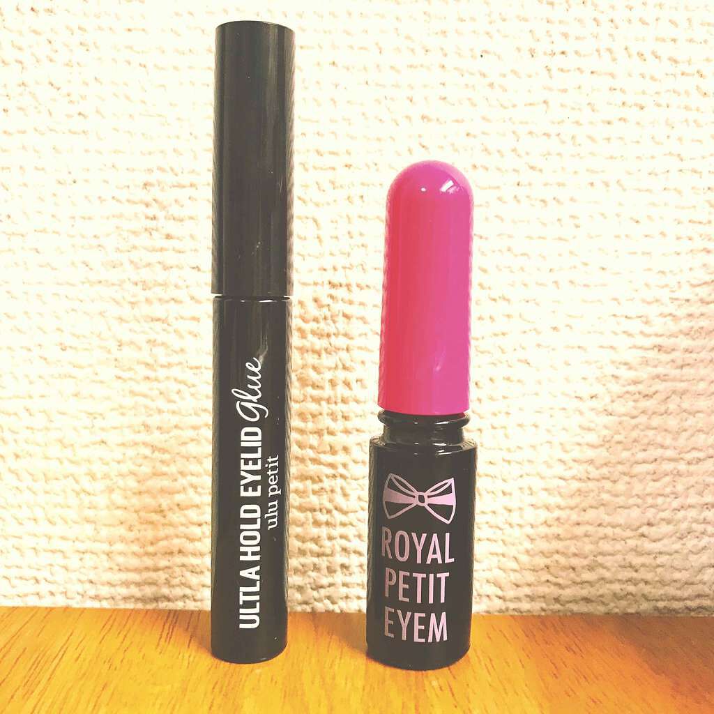 うるプチふたえグルー/キコラボメイク/二重まぶた用アイテムを使ったクチコミ(1枚目)