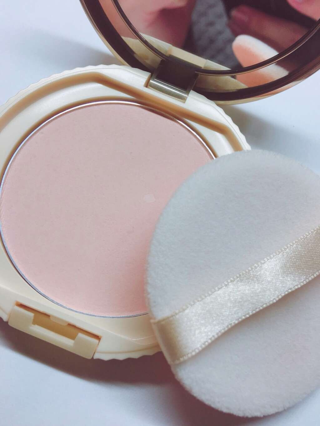 【旧品】マシュマロフィニッシュパウダー/キャンメイク/プレストパウダーを使ったクチコミ(1枚目)