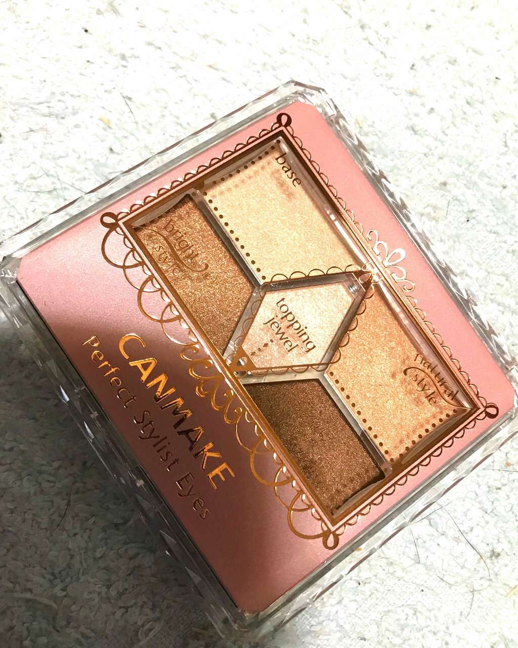 【旧品】パーフェクトスタイリストアイズ/キャンメイク/アイシャドウパレットを使ったクチコミ(1枚目)