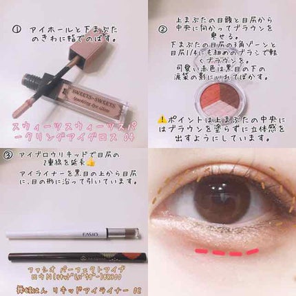 アイニュアンス/キャンメイク/アイシャドウパレットを使ったクチコミ(2枚目)