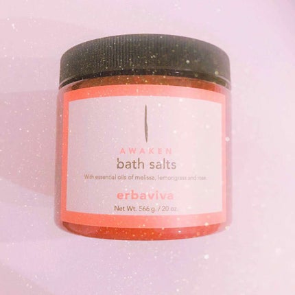 AW バスソルト(アウェイクン)/エルバビーバ/入浴剤を使ったクチコミ(1枚目)