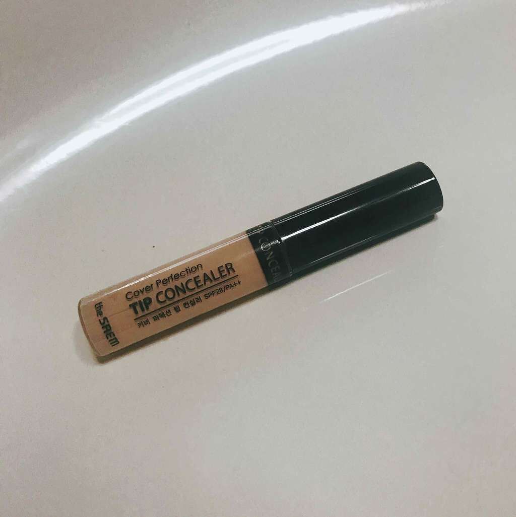 カバーパーフェクション チップコンシーラー/the SAEM/リキッドコンシーラーを使ったクチコミ(1枚目)