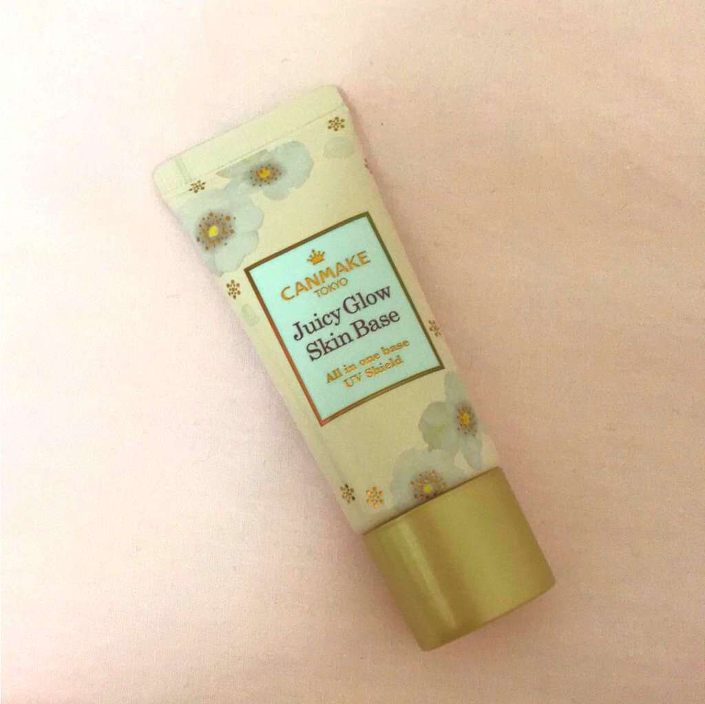 ジューシーグロウスキンベース/キャンメイク/化粧下地を使ったクチコミ（1枚目）