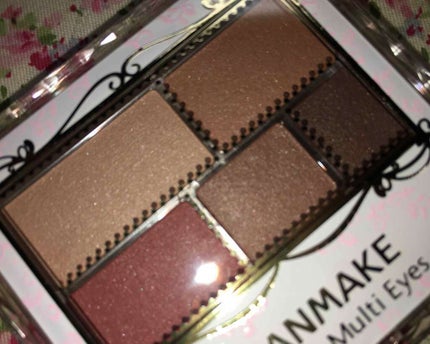 パーフェクトマルチアイズ/キャンメイク/アイシャドウパレットを使ったクチコミ(1枚目)