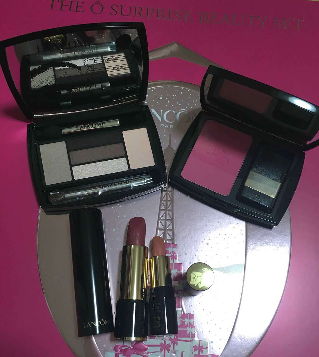 ビューティボックス (クリスマスコフレ 2017)/LANCOME/メイクアップキットを使ったクチコミ(3枚目)