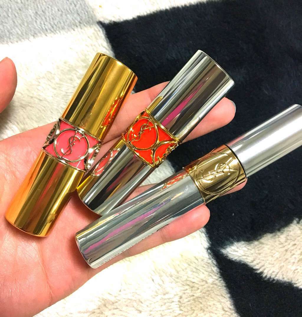 ヴォリュプテ ティントインバーム/YVES SAINT LAURENT BEAUTE/口紅を使ったクチコミ(2枚目)