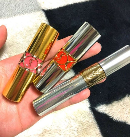 ヴォリュプテ ティントインバーム/YVES SAINT LAURENT BEAUTE/口紅を使ったクチコミ(2枚目)