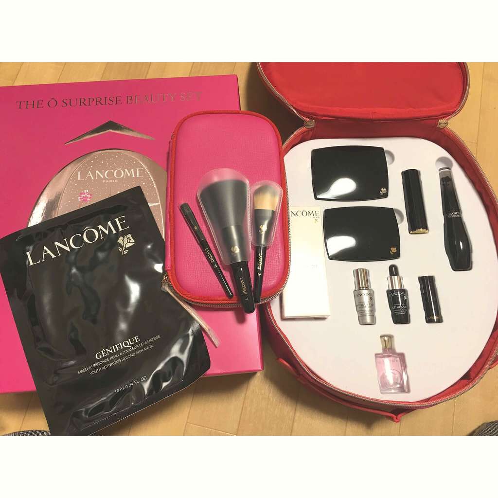 ビューティボックス (クリスマスコフレ 2017)/LANCOME/メイクアップキットを使ったクチコミ(1枚目)