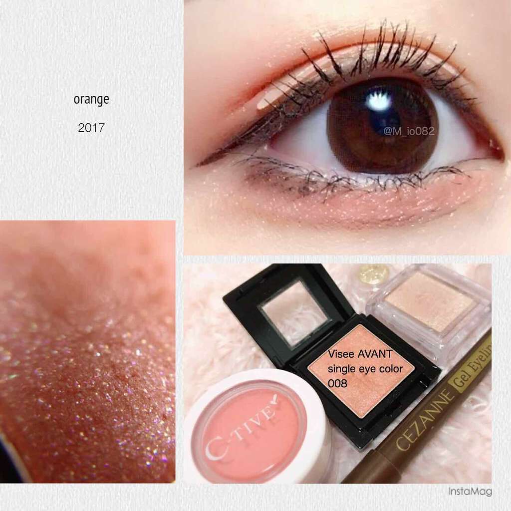 【レビュー】ヴィセアヴァン シングルアイカラー 008を購入しました👀
006がDiorのフィーチャリズムに似てるとの情報をTwitterでみてドラックストアに駆け込んだ筈がなぜか008を握り締めてました🤤（あまりにもかわい過ぎて）

