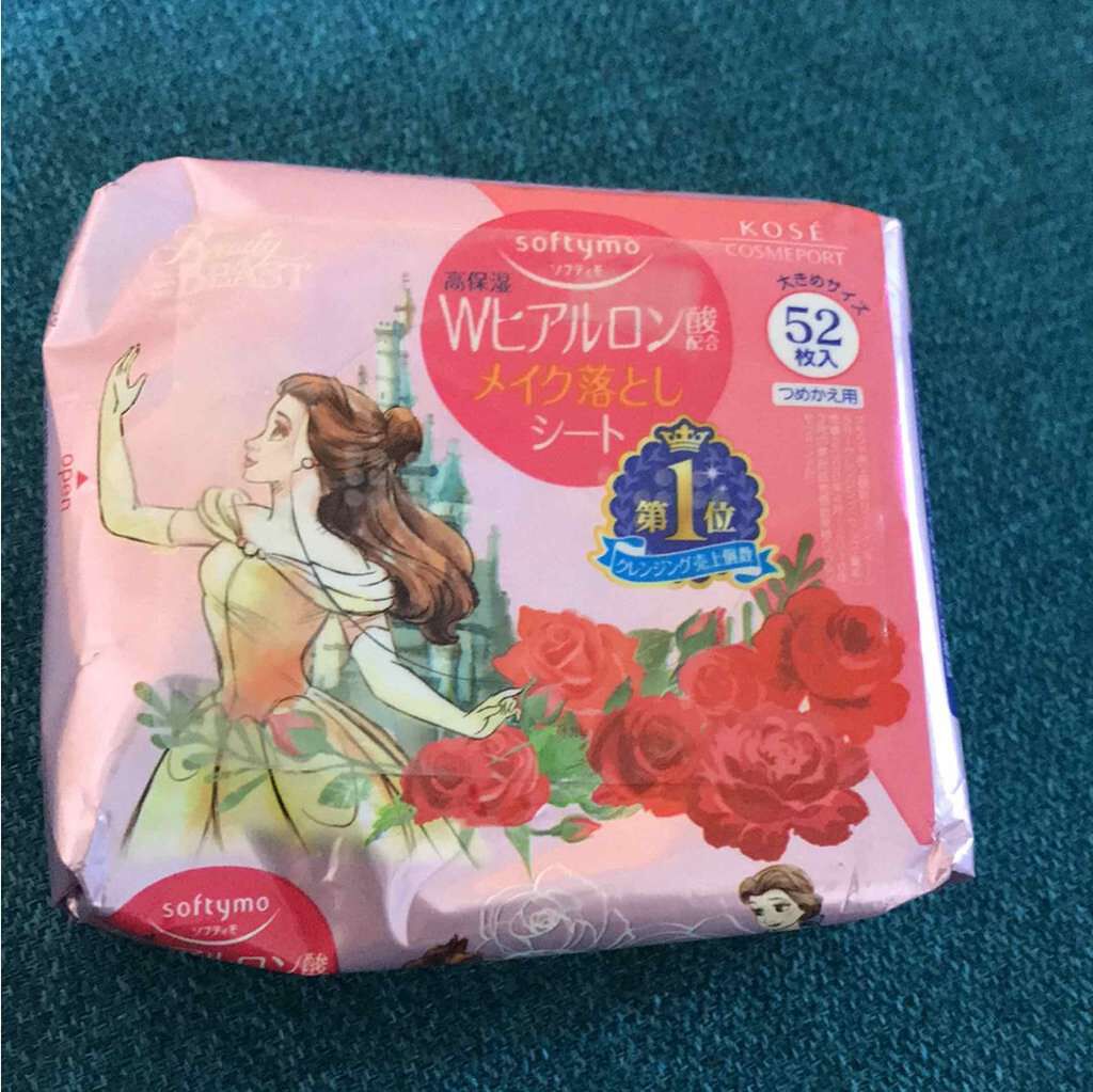 ソフティモ メイク落としシート (ヒアルロン酸)/ソフティモ/クレンジングシートを使ったクチコミ(1枚目)