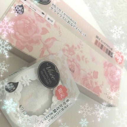 グラマラスヌード アイパレット (クリスマスコフレ 2017)/Visée/メイクアップキットを使ったクチコミ(1枚目)