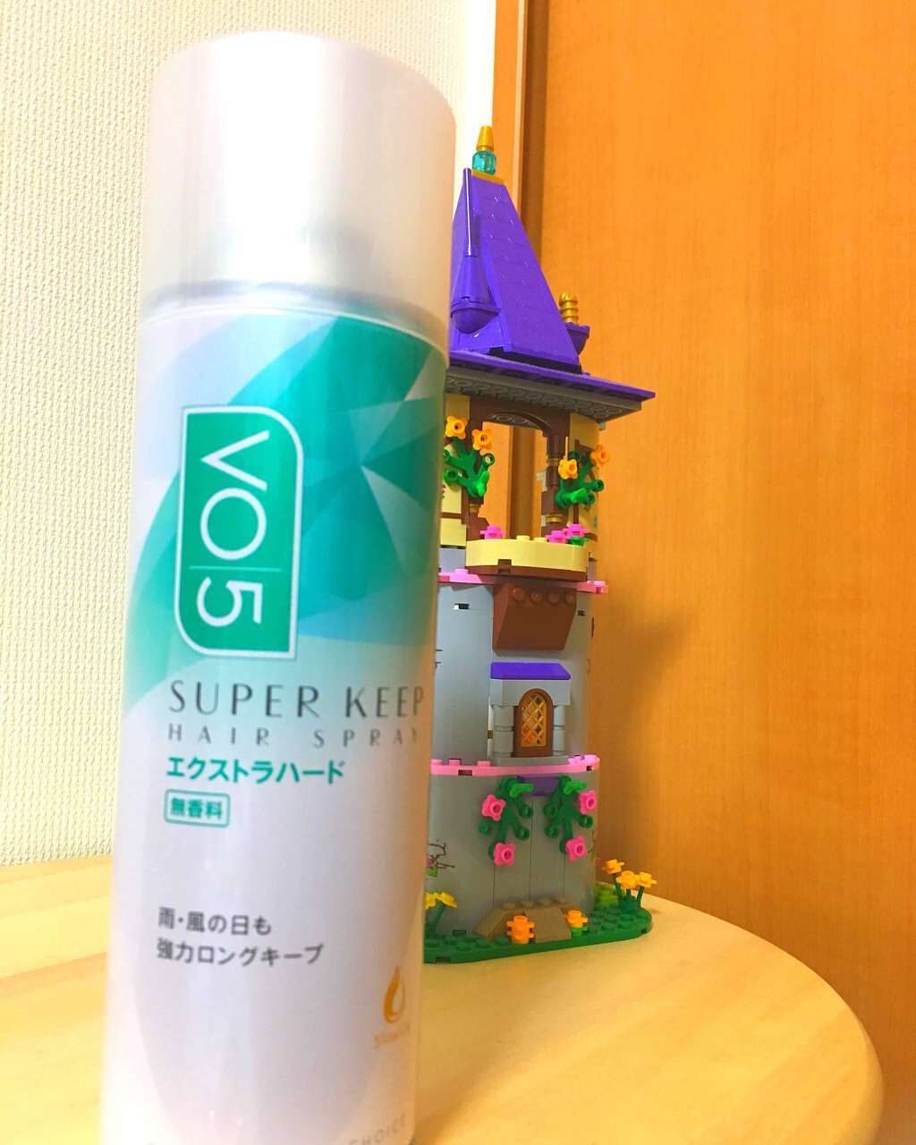 スーパーキープヘアスプレイ＜エクストラハード＞パールローズの香り/VO5/ヘアスプレーを使ったクチコミ（1枚目）