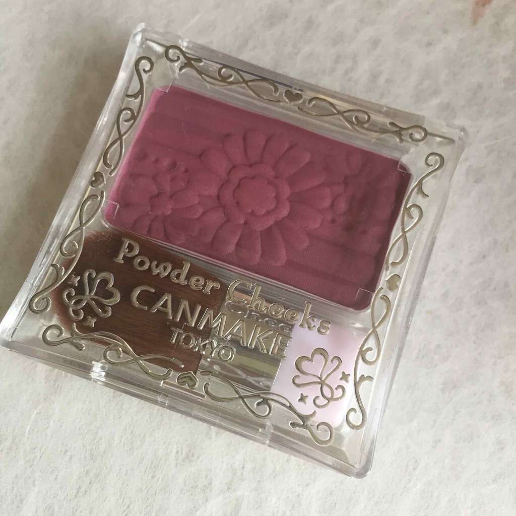 【旧品】パウダーチークス/キャンメイク/パウダーチークを使ったクチコミ（1枚目）