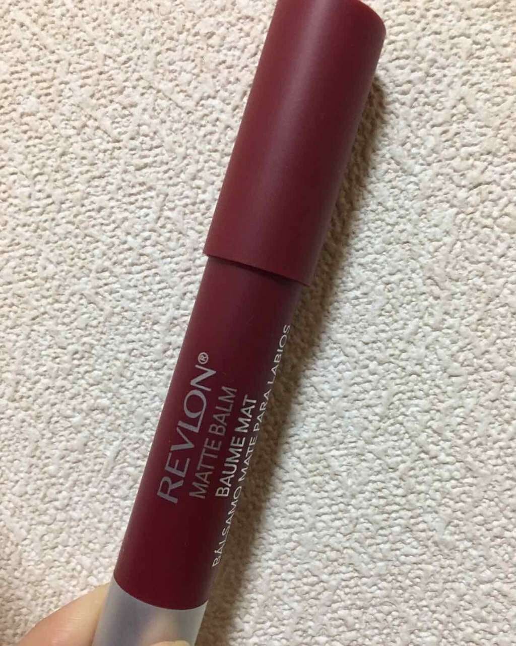 マット バーム/REVLON/口紅を使ったクチコミ(1枚目)
