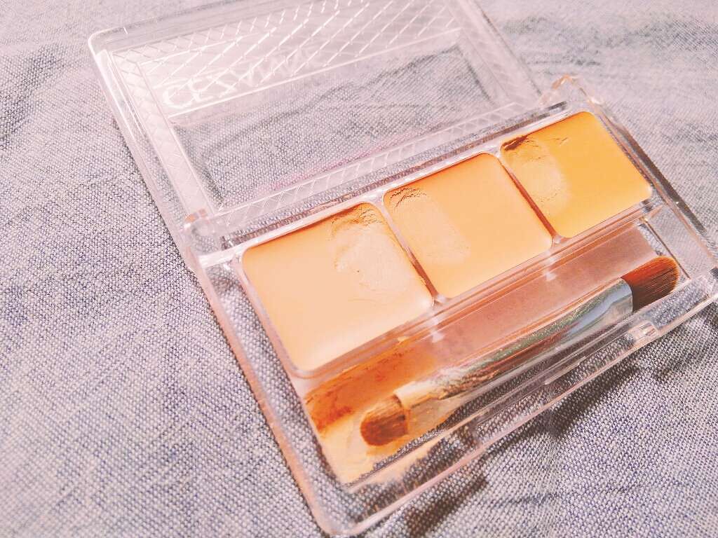 パレットコンシーラー/CEZANNE/パレットコンシーラーを使ったクチコミ(2枚目)