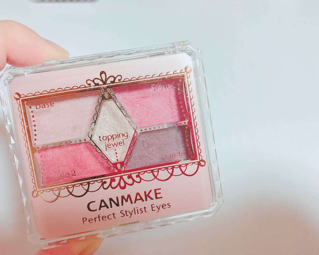 【旧品】パーフェクトスタイリストアイズ/キャンメイク/アイシャドウパレットを使ったクチコミ(1枚目)