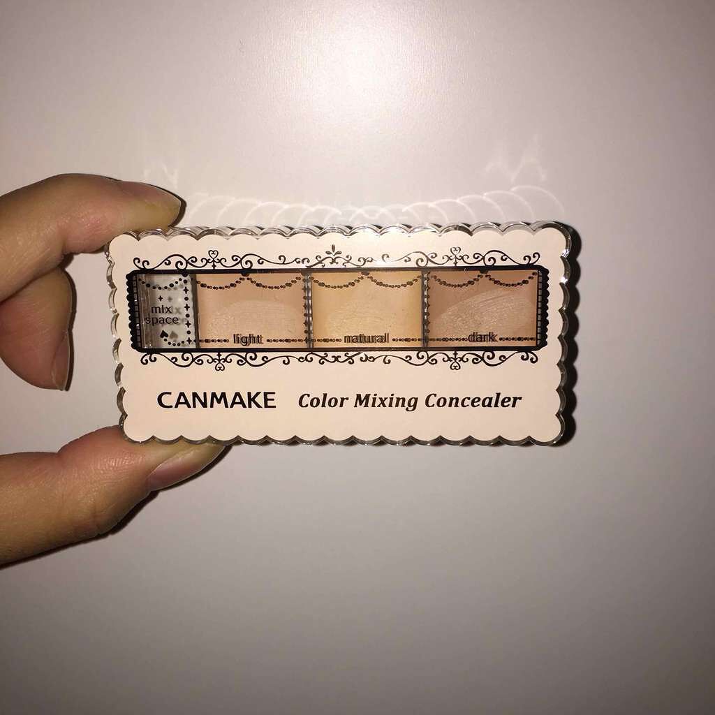 カラーミキシングコンシーラー/キャンメイク/パレットコンシーラーを使ったクチコミ(1枚目)