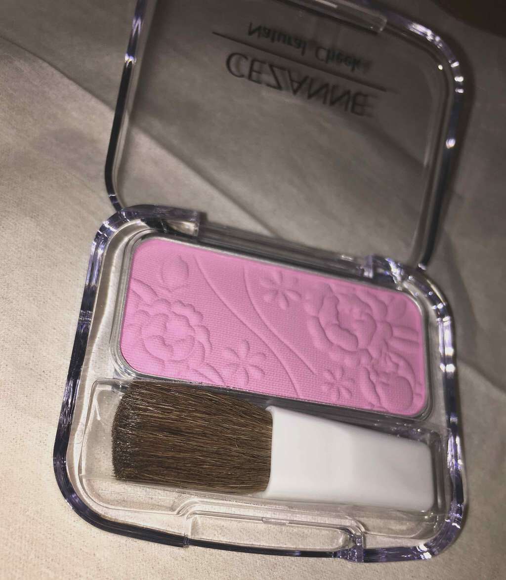 ナチュラル チークN/CEZANNE/パウダーチークを使ったクチコミ(2枚目)