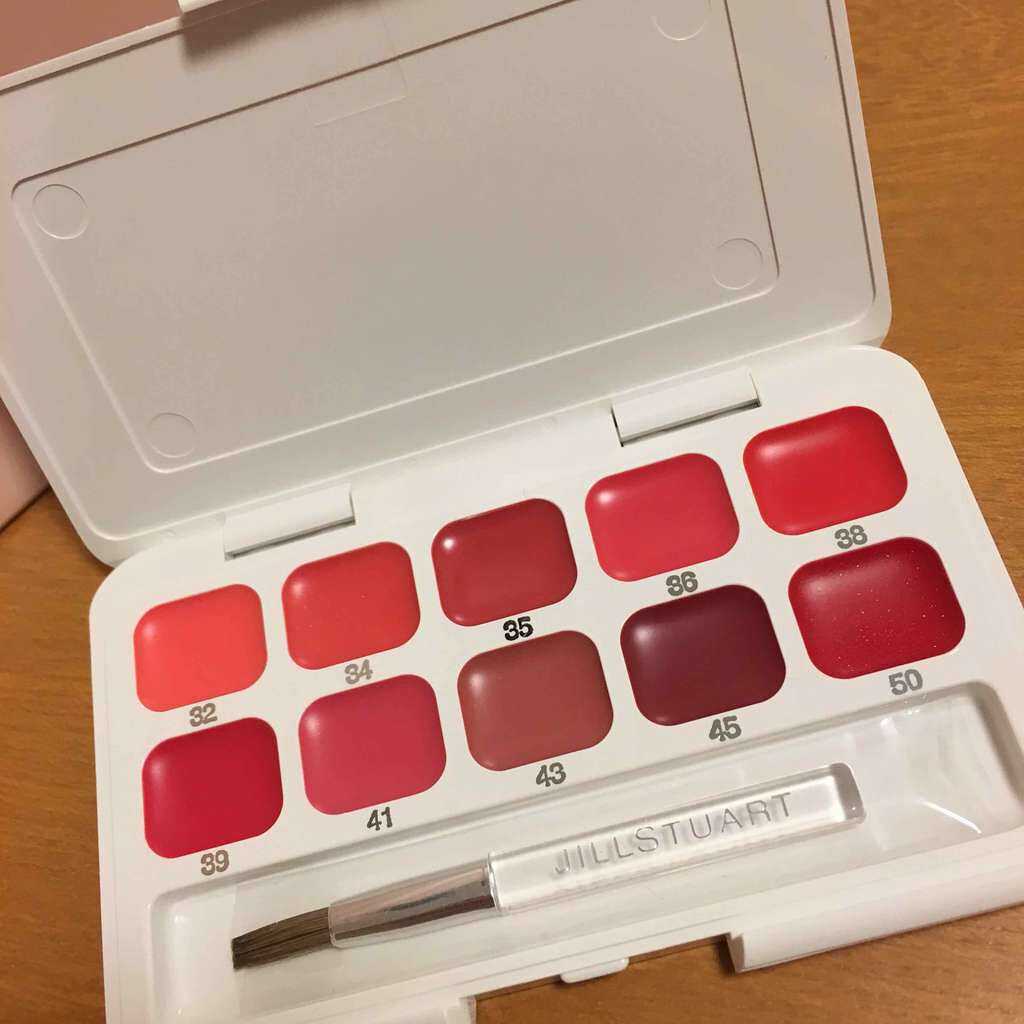 リップブロッサム 40 dahlia rouge/JILL STUART/口紅を使ったクチコミ（2枚目）