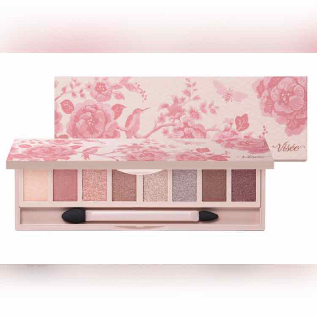 グラマラスヌード アイパレット (クリスマスコフレ 2017)/Visée/メイクアップキットを使ったクチコミ(1枚目)