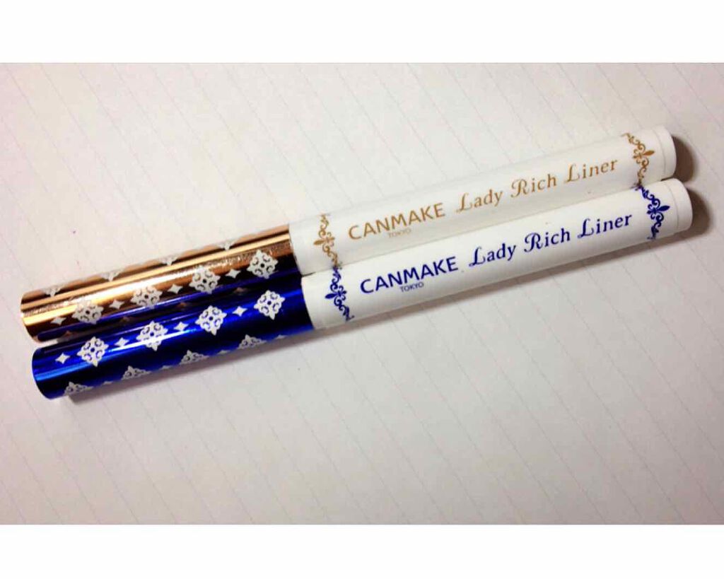 レディリッチライナー No.03 シャンデリアゴールド/キャンメイク/ジェル・クリームアイシャドウを使ったクチコミ（1枚目）